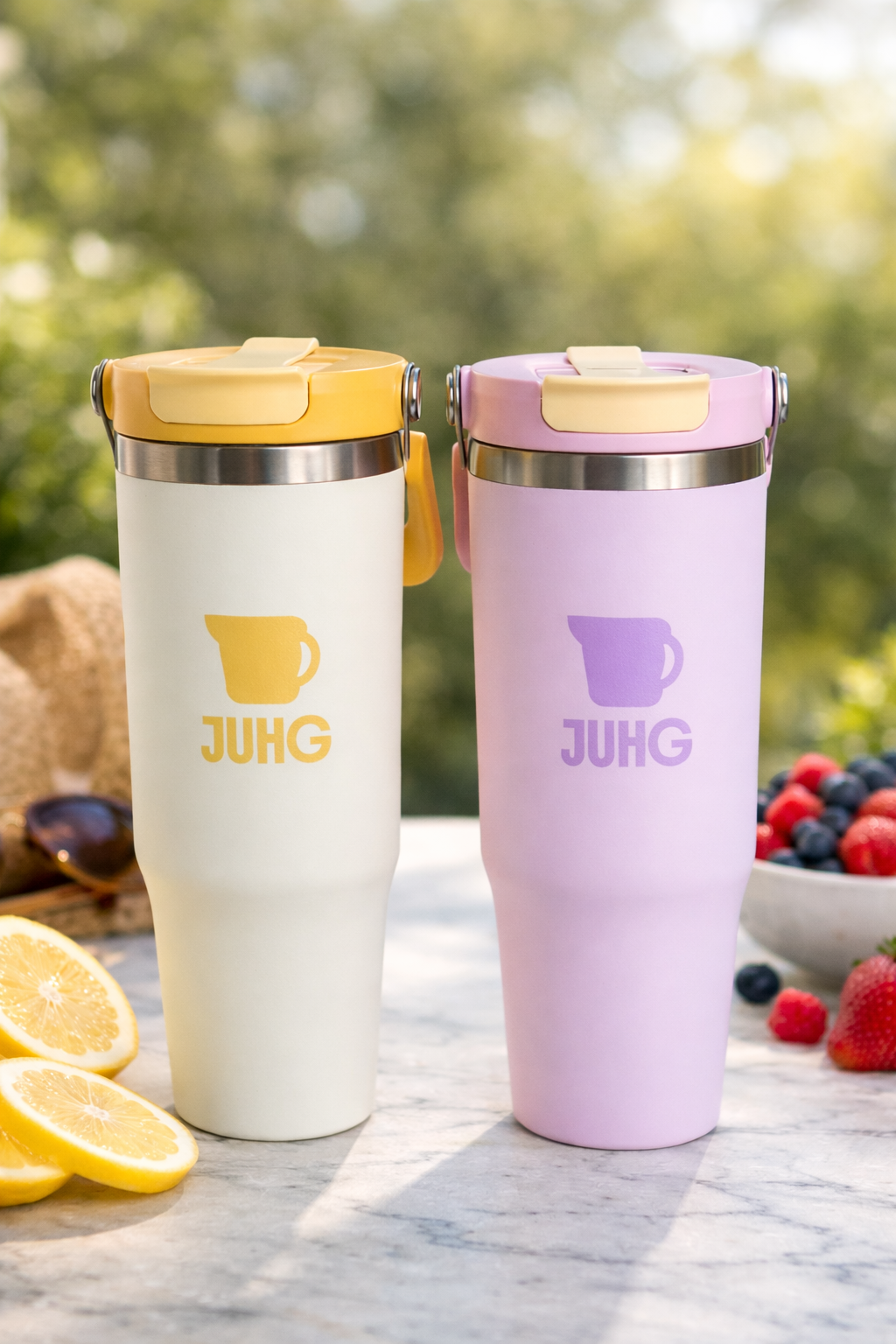Pink Powder – JUHG 32oz Insulated Water Bottle